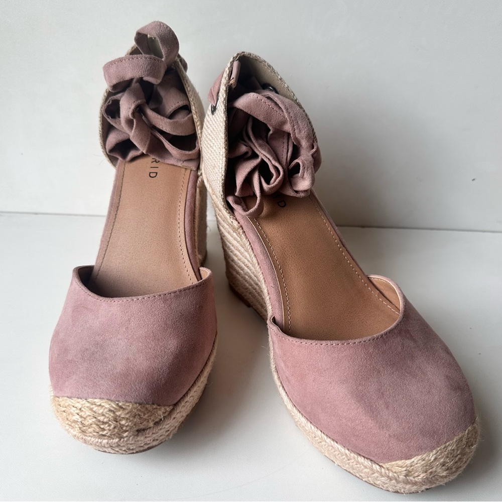 Torrid Women’s Dusty Rose Pink Espadrille Almond Toe Size:8 - Picture 2 of 12
